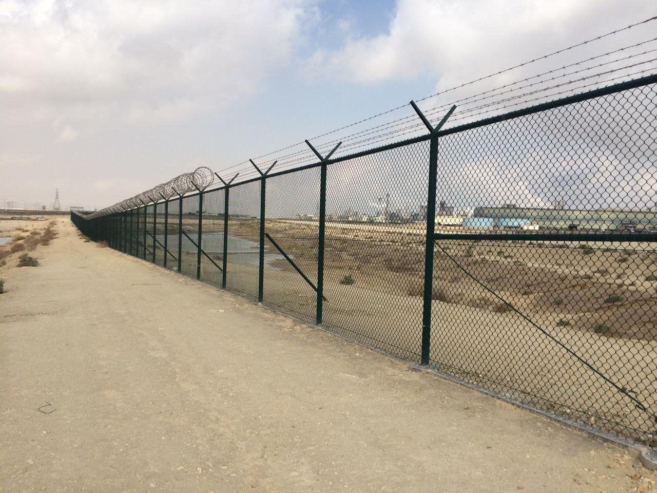 Fence installation